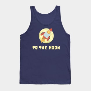 To the Moon - Bitcoin Tank Top